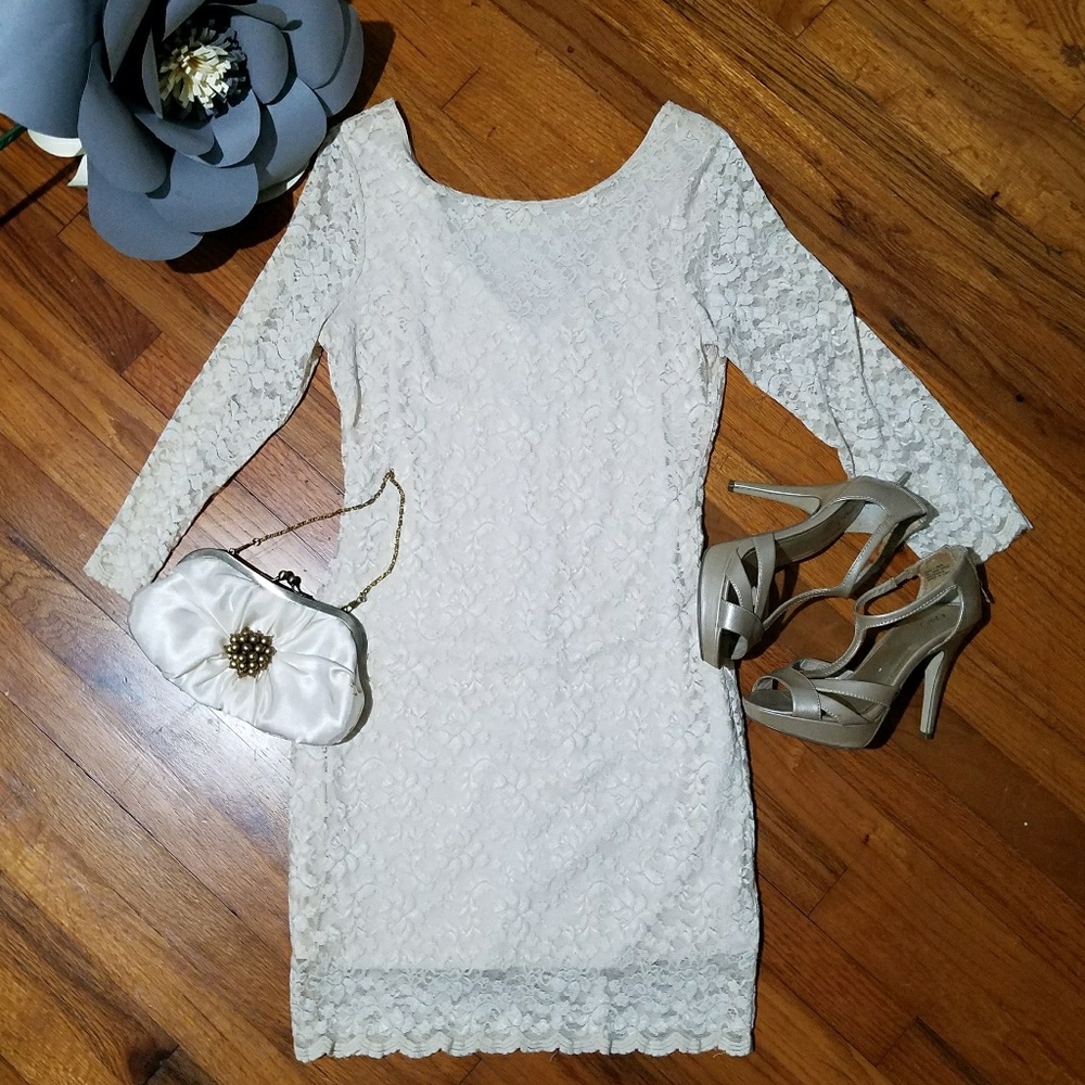 Forever 21 lace bodycon dress